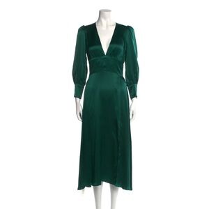 Reformation Silk Long Dress